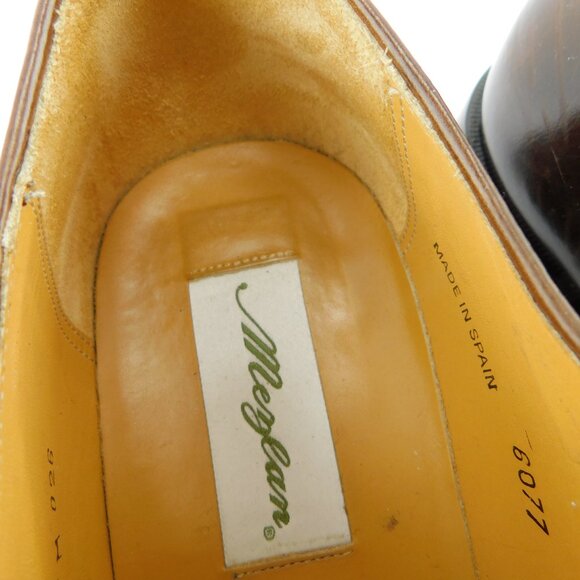MEZLAN Brown Leather Cap Toe Lace-up Oxfords Shoes 10.5 main image 9